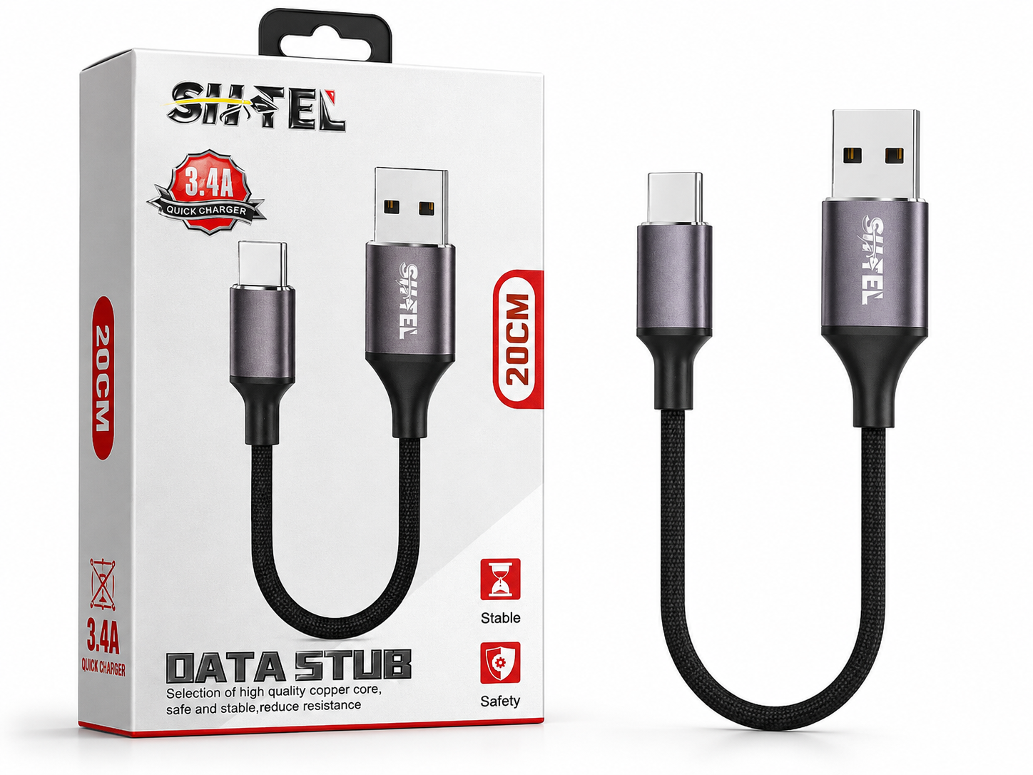 SHtel type C CABLE 3.4A